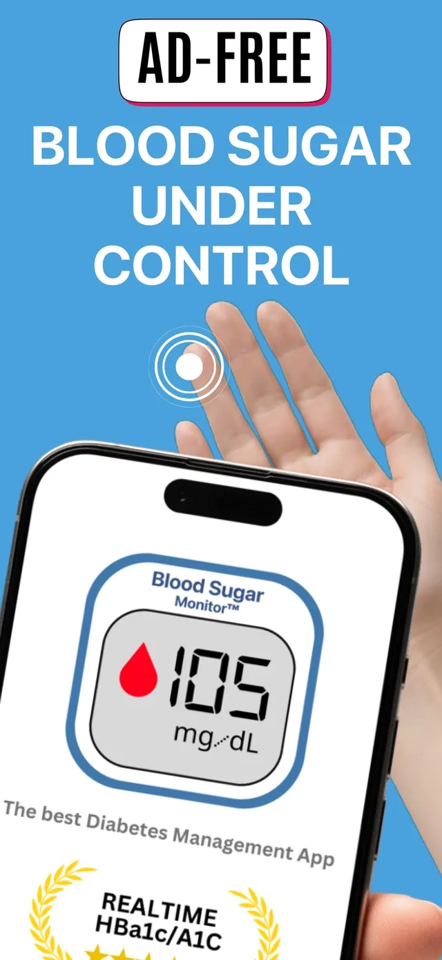 Free Blood Sugar Monitor ivita App Store screenshot 1 of 5