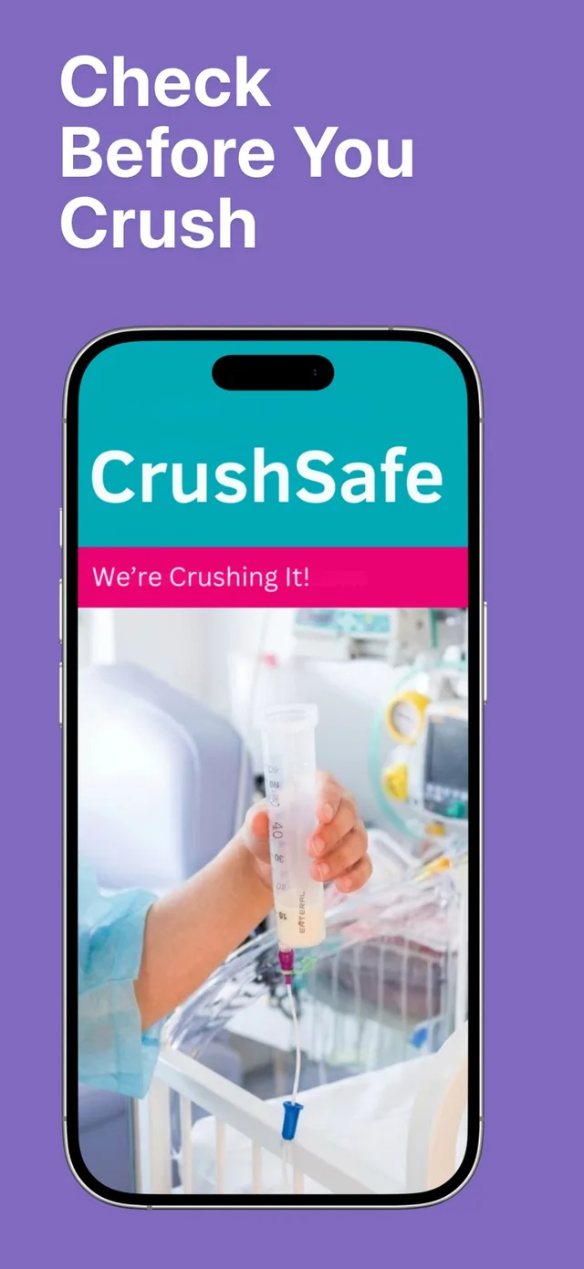 CrushSafe: Med & Tube Feeding App Store screenshot 1 of 3