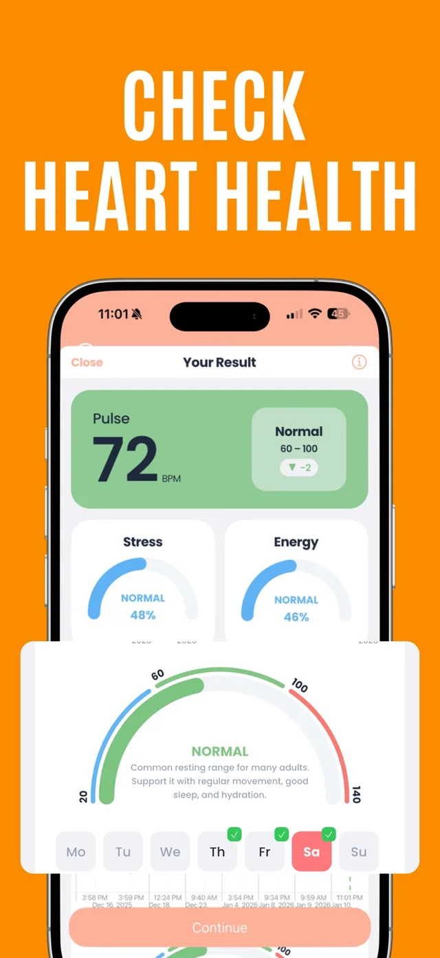 Free Blood Pressure App App Store screenshot 3 of 5