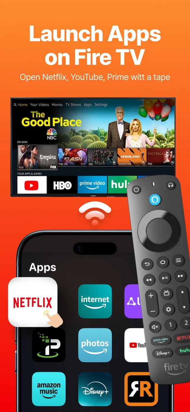 Remote for Fire Stick TV + App Store screenshot 4 of 4