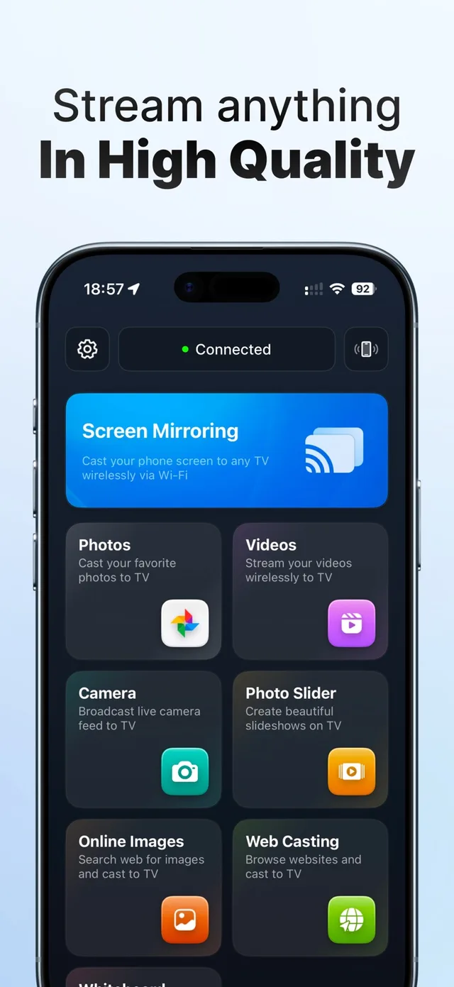 Screen Mirroring · TV Cast App Store screenshot 4 of 5