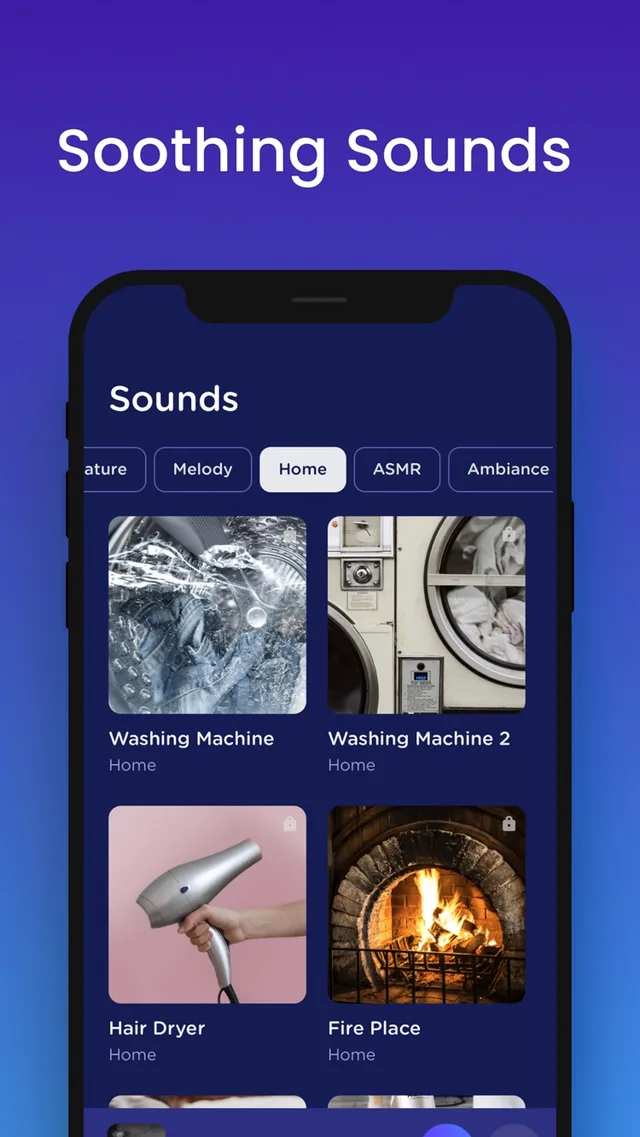 Sleep-tune: Nature Rain Sounds App Store screenshot 4 of 5