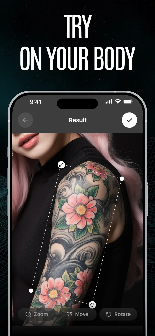 Tattoo AI Design Generator - Ink App Store screenshot 2 of 5
