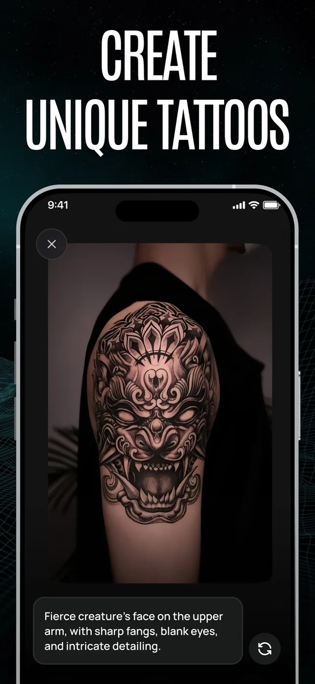 Tattoo AI Design Generator - Ink App Store screenshot 4 of 5