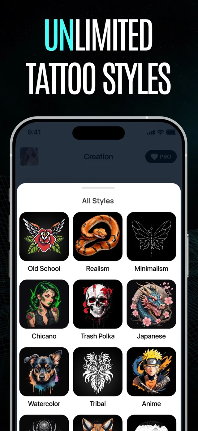 Tattoo AI Design Generator - Ink App Store screenshot 5 of 5