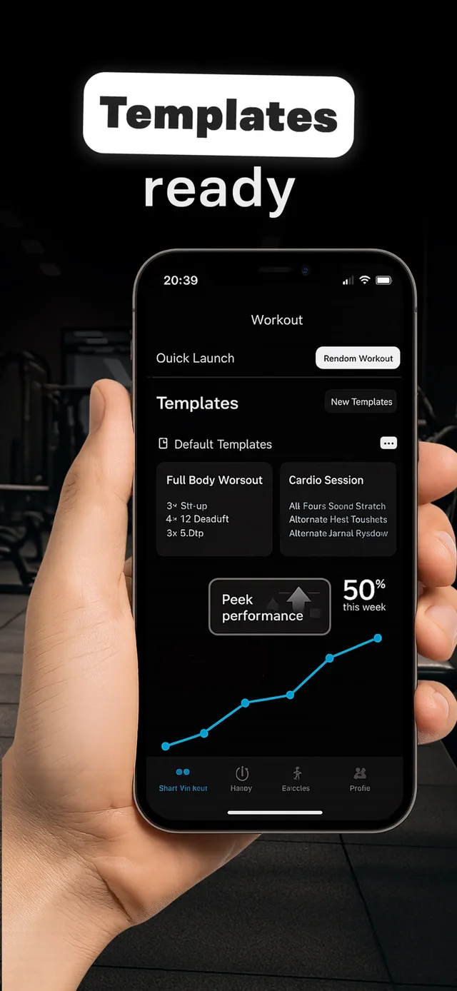 TrackSet: Workout & Gym Log App Store screenshot 4 of 4