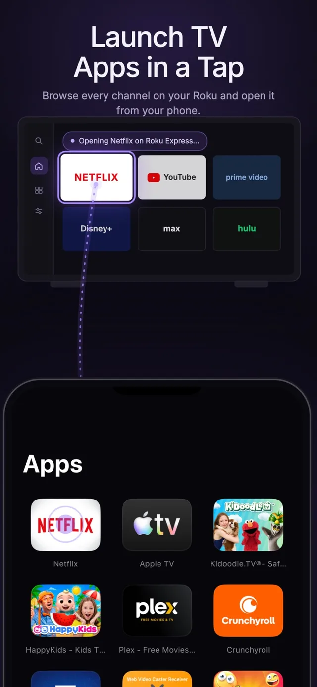 TV Remote for Roku & Stick + App Store screenshot 4 of 5